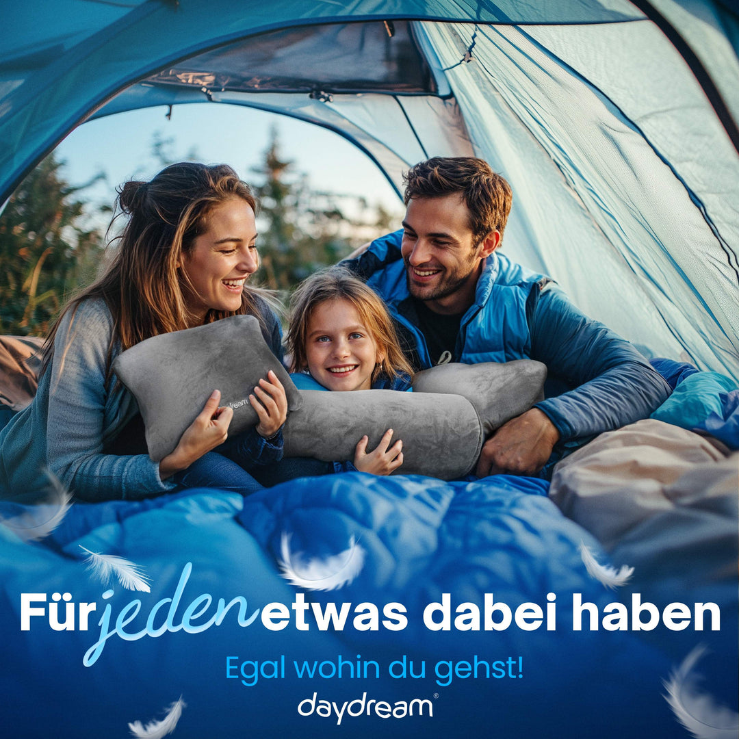 3 in 1 Nackenkissen mit Mikroperlen